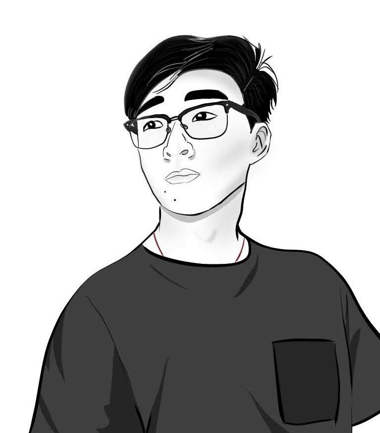 Illustrated profile photo